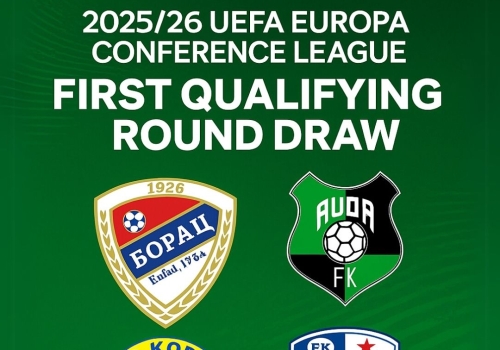 Cool Tour Kulüpleri 2025/26 UEFA Avrupa Konferans Ligi Elemelerinde Sahne Alıyor