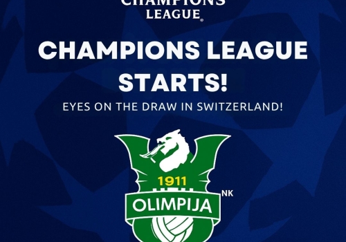 Şampiyonlar Ligi Başlıyor: NK Olimpija Ljubljana’ya Büyük Arenada Başarılar!